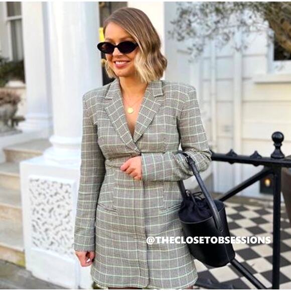 ZARA Printed Blazer Dress NWT - Picture 7 of 16